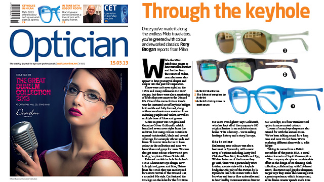 Press: Optician (UK) 2013_03_mag_optician_feature