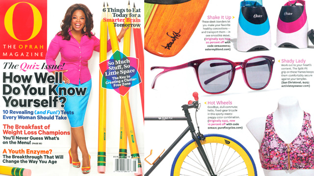 Press - Oprah's August 2012 'O-List' features San Christoval in Elderberry!!